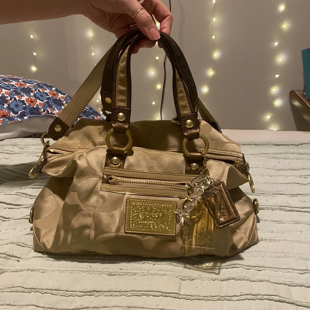 Coach handbag and shoulder bag